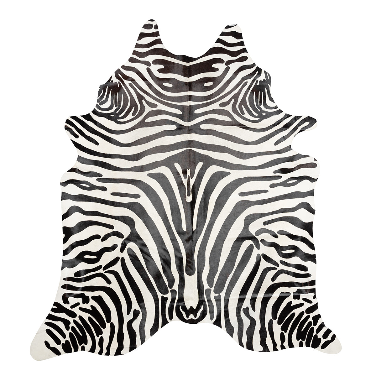 Upholstery Zebra Print Black on White