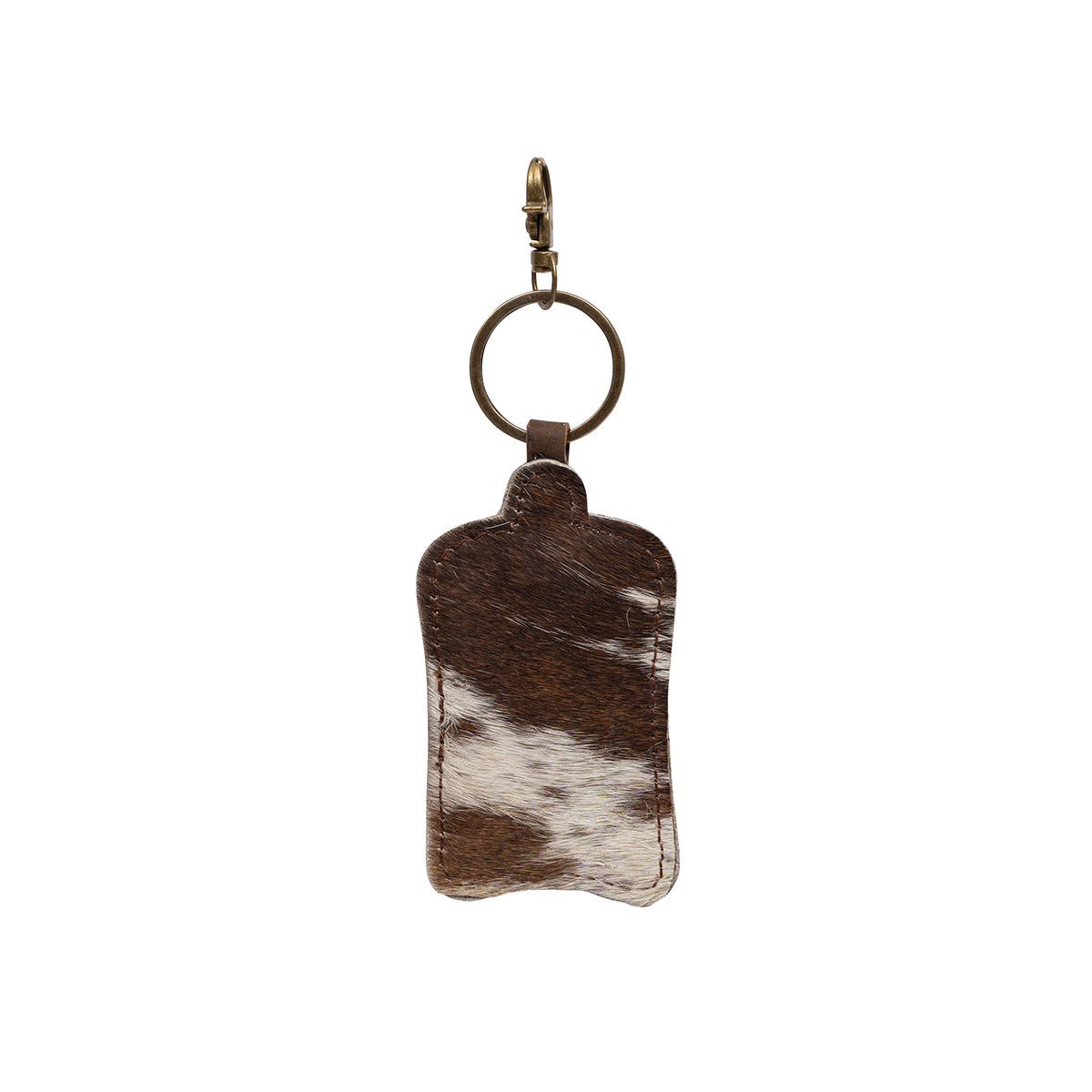 Cow Hide Keychain