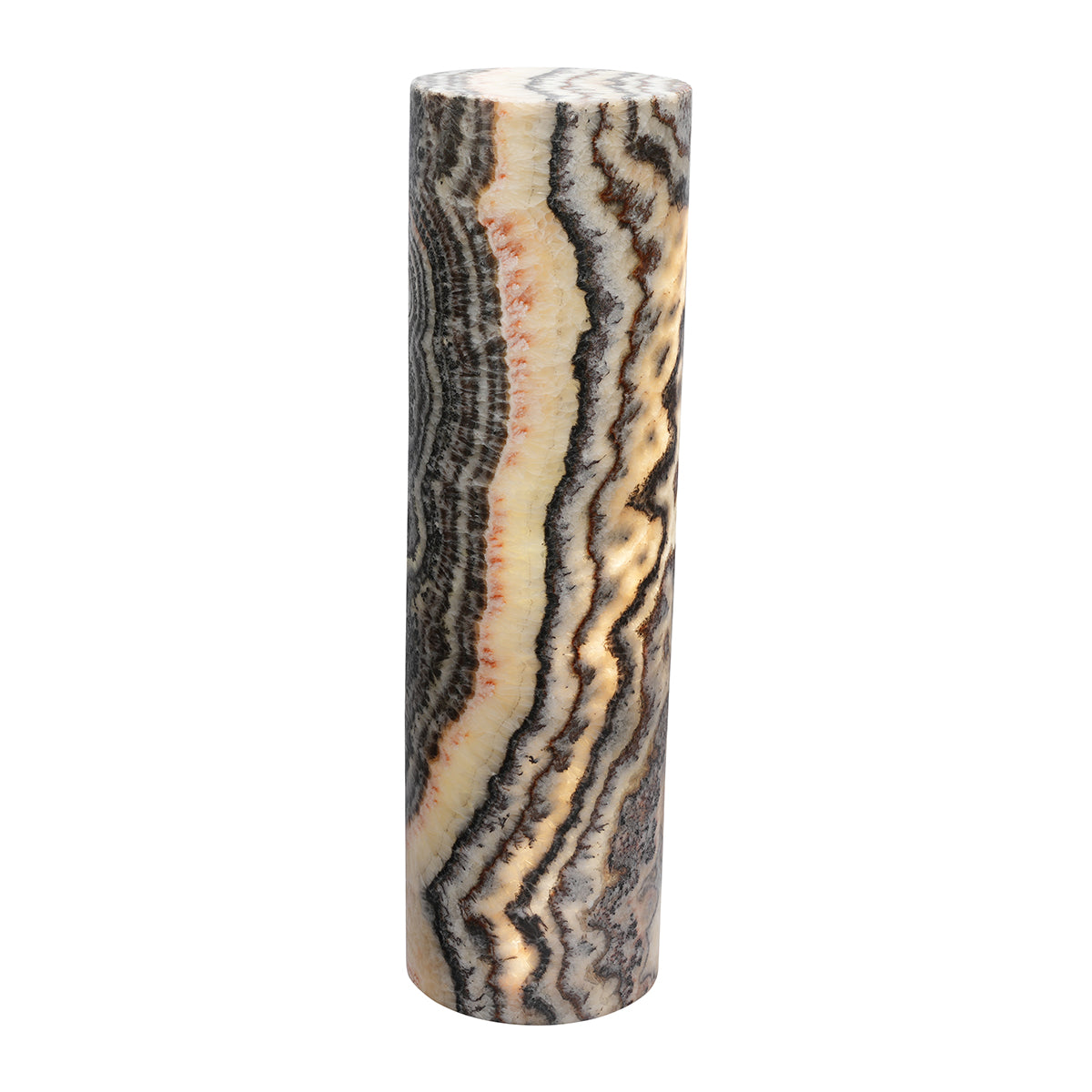 Onyx Cylinder Lamp Multi 39.5Hx12D