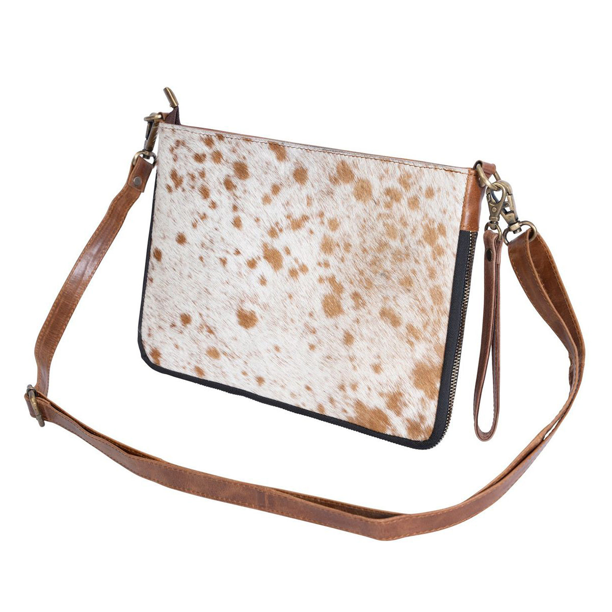 Cowhide Crossbody Purse