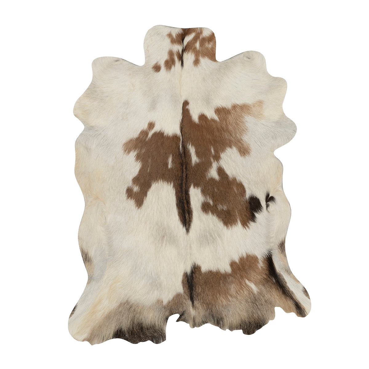 Brown & White Goat Hides