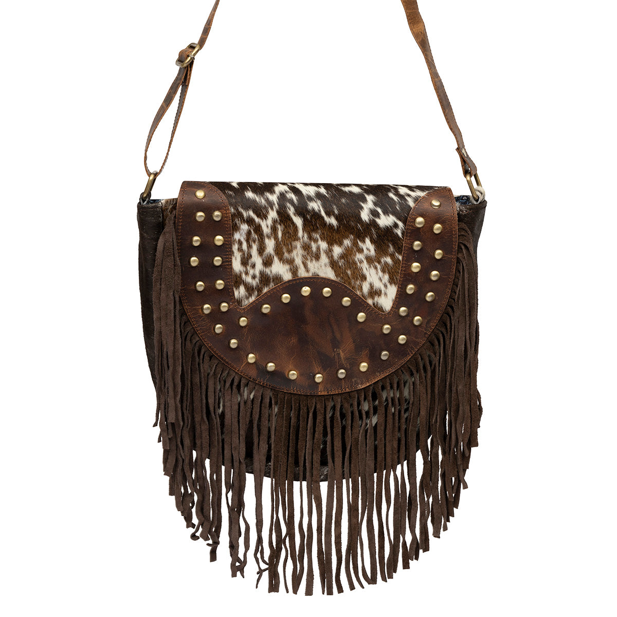 Fringe Crescent Purse