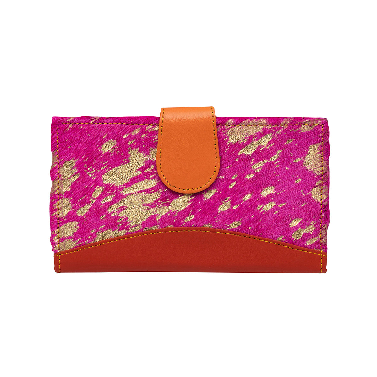 Bright colored checkbook wallet