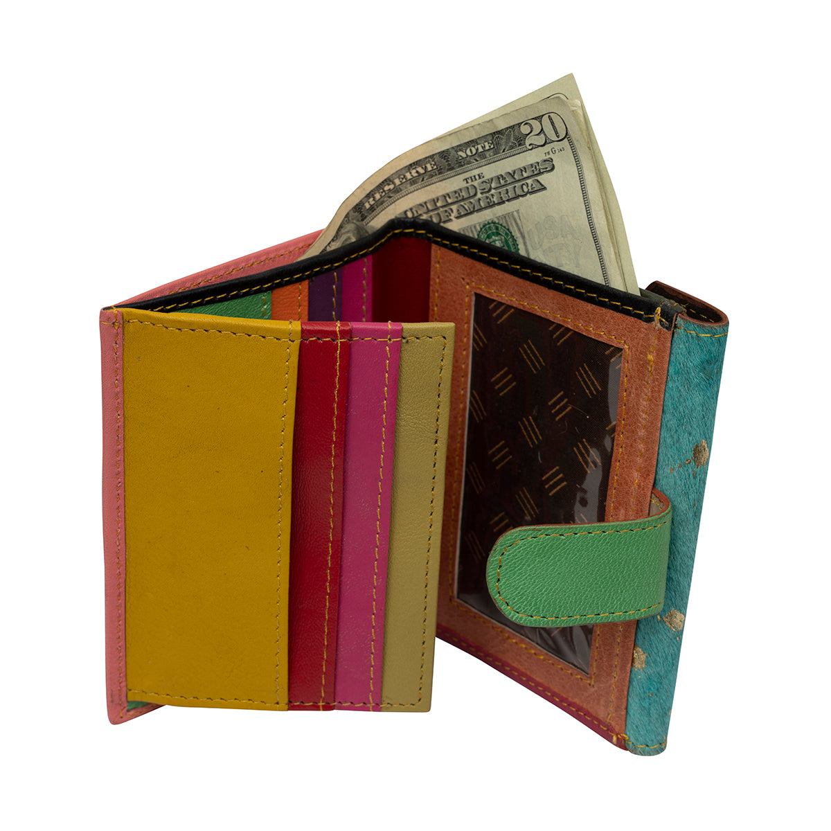 Bright Trifold Wallet