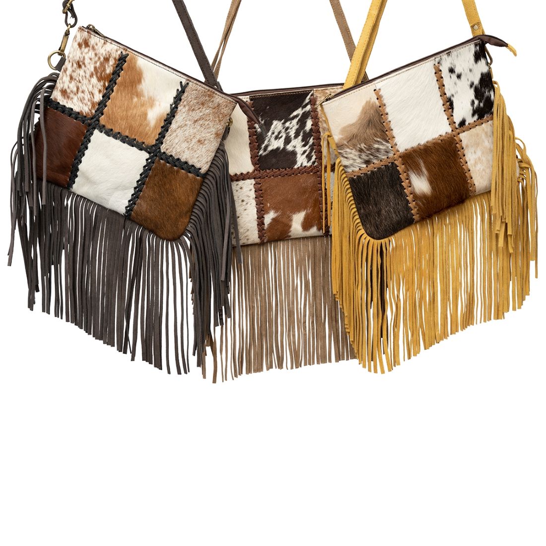 Patchwork Fringe Purse