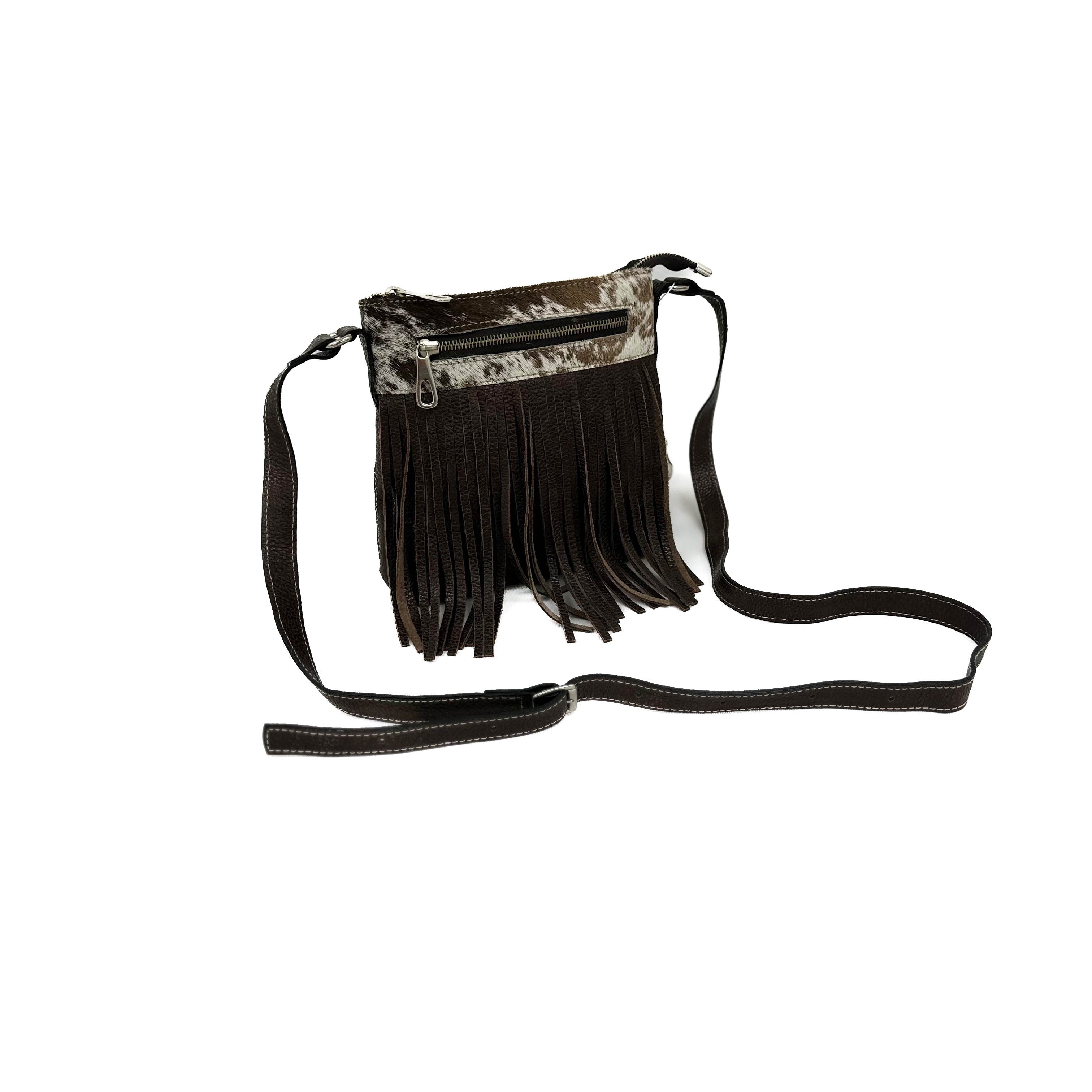 Crossbody with Zipper & Fringe