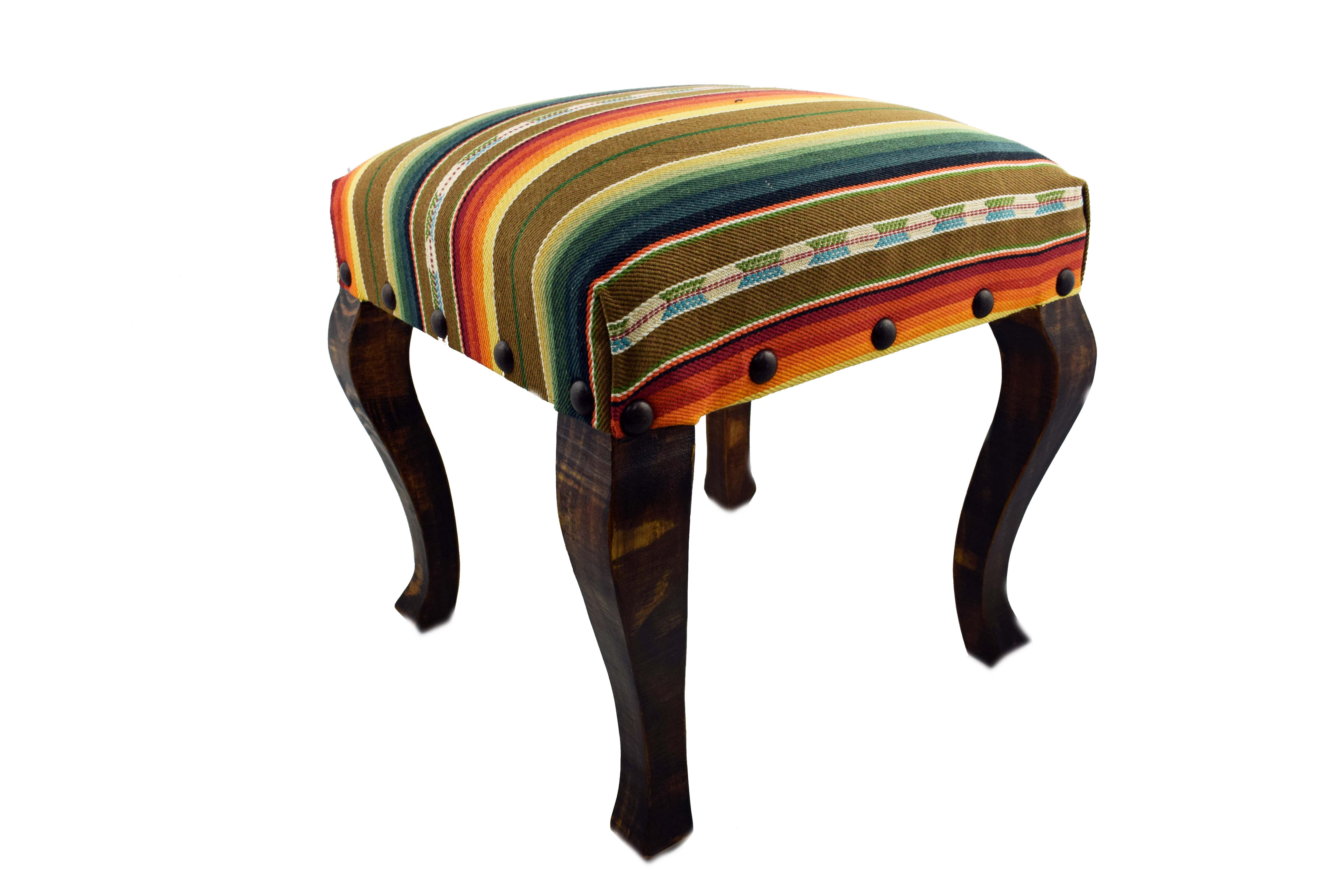 Serape Stools